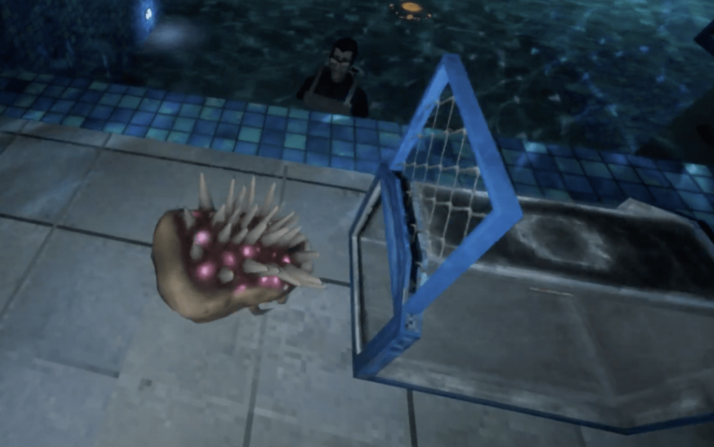 A Pest near a trap in Abiotic Factor.